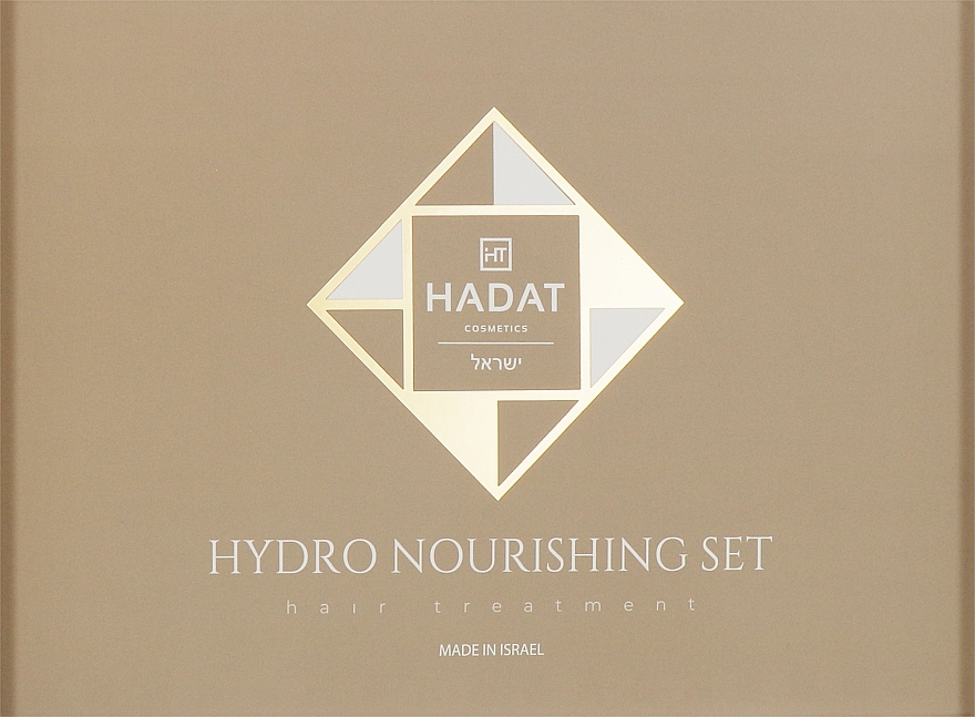 Moisturizing Set - Hadat Cosmetics Hydro Nourishining Set (shm/70ml+cond/70ml+mask/70ml+bag) — photo N2