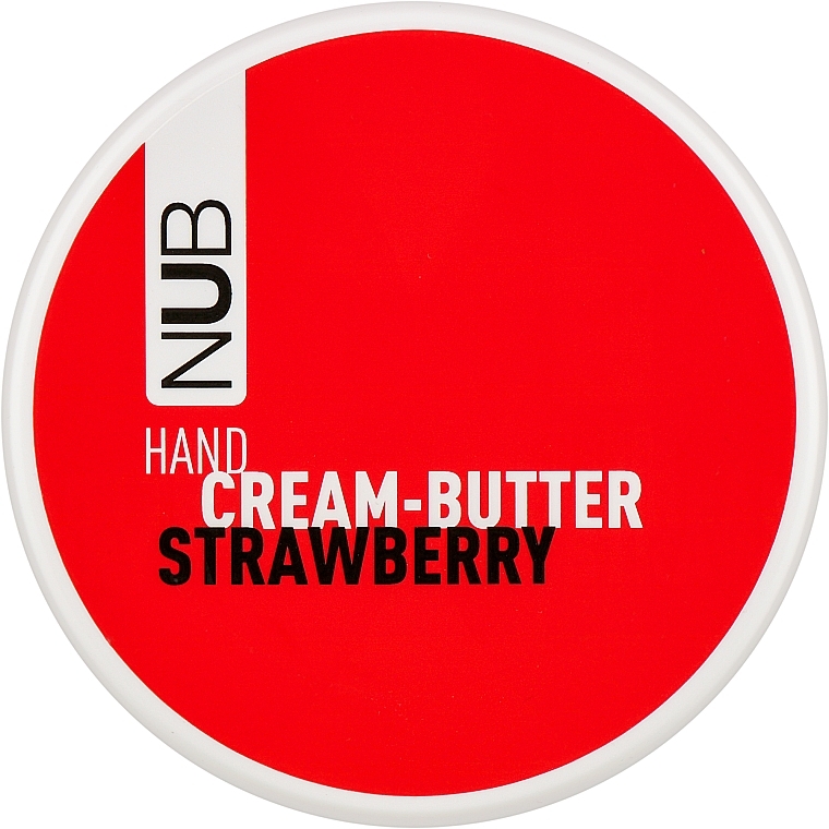 Nourishing Hand Butter - NUB Spa Care Hand Cream Butter Strawberry — photo N8