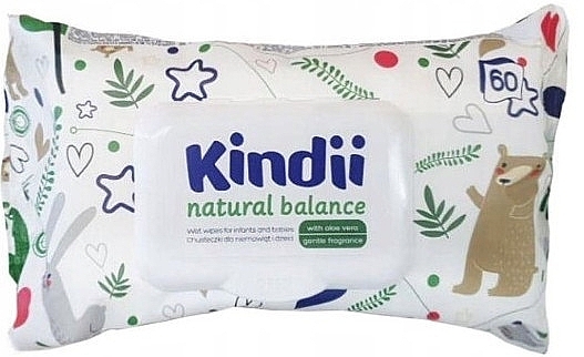 Kindii - Natural Balance Wet Wipes — photo N1