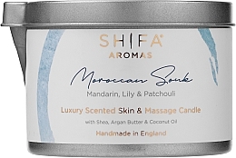 Fragrances, Perfumes, Cosmetics Massage Candle "Moroccan Market" - Shifa Aromas Massage Candle Moroccan Souk