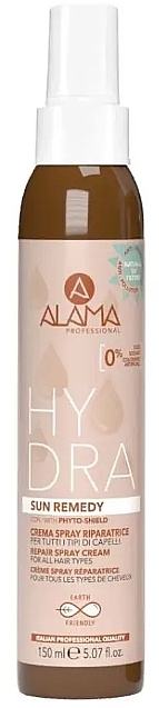 Repairing After Sun Hair Cream Spray - Alama Hydra Sun Crema Spray Riparatrice Doposole Capelli — photo N1