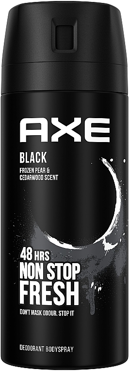 Men Antiperspirant Spray - Axe Black — photo N1