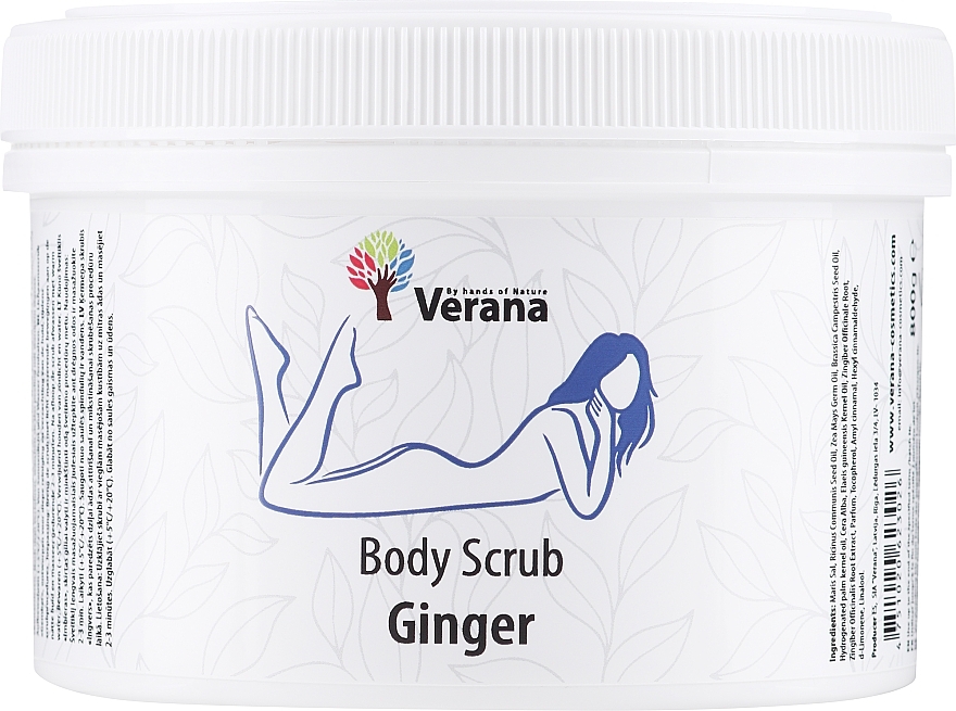 Ginger Body Scrub - Verana Body Scrub Ginger — photo N2