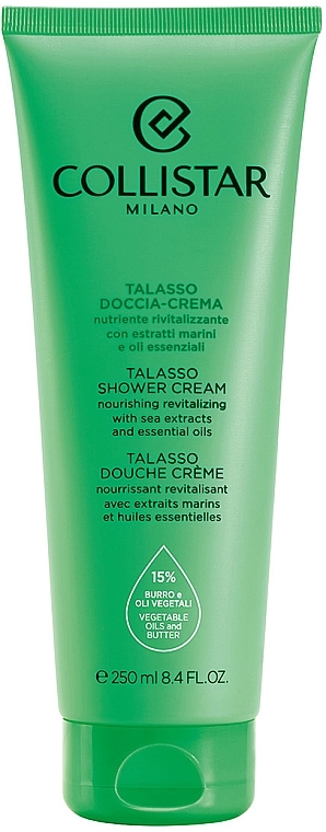 Shower Cream-Gel - Collistar Talasso Doccia-Crema — photo N1