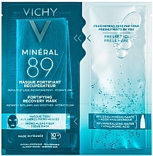 Fragrances, Perfumes, Cosmetics Express Microalgae Sheet Mask - Vichy Mineral 89 Fortifying Recovery Mask
