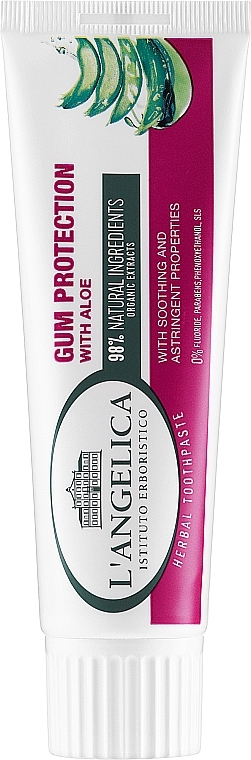Aloe Toothpaste - L'Angelica Gum Protection With Aloe — photo N2