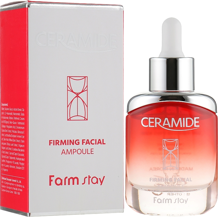 Moisturiser - FarmStay Ceramide Firming Facial Ampoule — photo N3