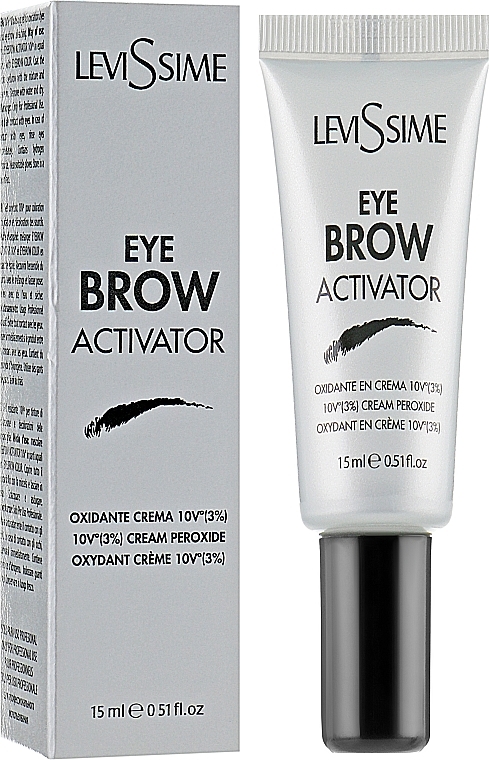 Brow Cream Peroxide 3% - LeviSsime Eye Brow Activator — photo N2