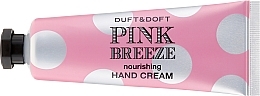 Fragrances, Perfumes, Cosmetics Nourishing Pink Breeze Hand Cream - Duft & Doft Nourishing Hand Cream Pink Breeze Peach & Peony