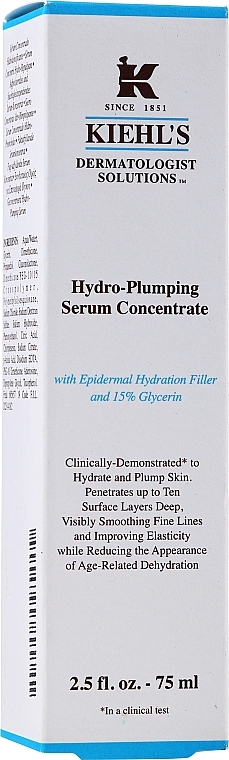 Serum Concentrate for Face - Kiehl`s Hydro-Plumping Re-Texturizing Serum Concentrate — photo N8