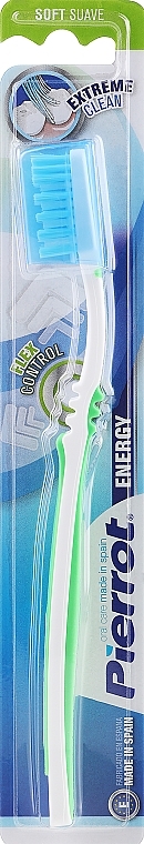 Energy Toothbrush, soft, light green - Pierrot Energy — photo N2