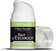 Snail Face Cream - Institut Claude Bell Bave D'Escargot Anti-Aging Snail Cream — photo N1