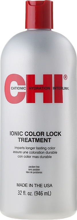 Chemical Residue Neutralizer Mask - CHI Ionic Color Lock Treatment — photo N5