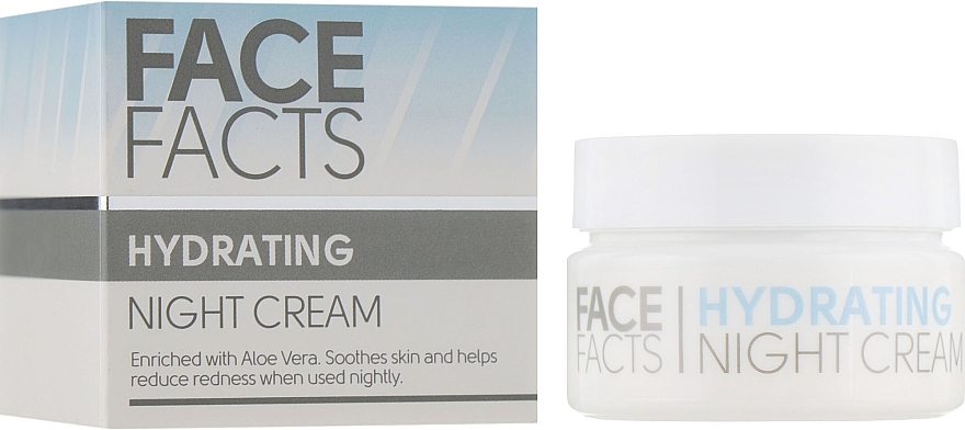 Krem do twarzy na noc z p№czkami modrzewia i naturaln№ witamin№ C - Face Facts Hydrating Night Cream — photo N1