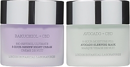 Fragrances, Perfumes, Cosmetics Set - London Botanical Laboratories Avocado + Bakuchiol (mask/50ml + cr/50ml)