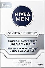 Set - NIVEA MEN Sensitive Recovery (ash/balm/100ml + foam/200ml) — photo N6