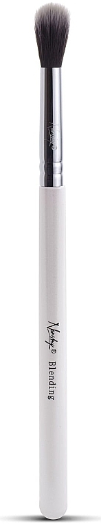 Eyeshadow Brush - Nanshy Large Blending Pearlescent White — photo N6