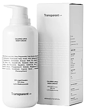 Soothing Body Cream - Transparent Lab Calming Urea Body Cream — photo N1