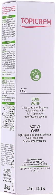 Active Care Face Cream - Topicrem AC Active Care Cream — photo N1