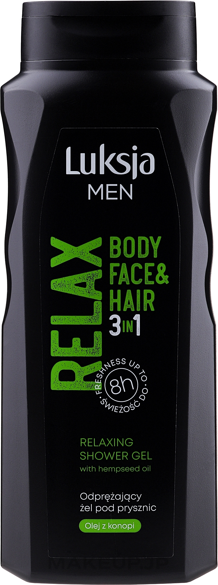 Shower Gel 3in1 - Luksja Men 3in1 Relax Relaxing Shower Gel — photo 500 ml