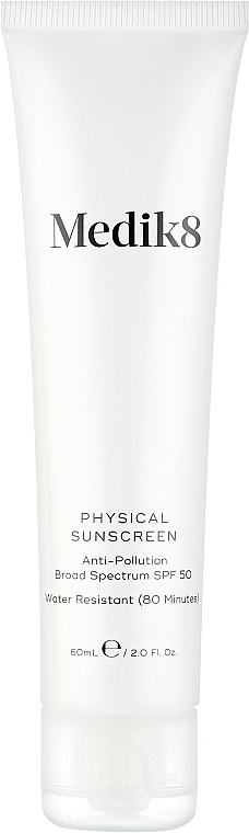 Sunscreen Cream - Medik8 Physical Sunscreen SPF 50 — photo N1