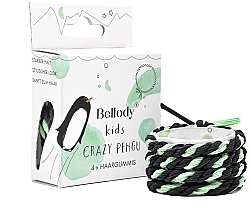 Hair Ties, 4 pcs - Bellody Kids Edition Crazy Pengu — photo N2