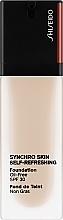 Fragrances, Perfumes, Cosmetics Long-Lasting Foundation - Shiseido Synchro Skin Self-Refreshing Foundation SPF 30