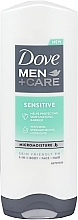 3-in-1 Shower Gel - Dove Men + Care Sensitive — photo N1