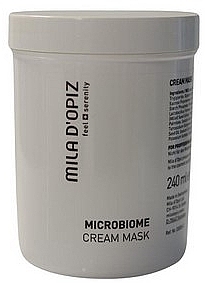 Face Cream Mask - Mila D'Opiz Basic Line Microbiome Cream Mask — photo N1