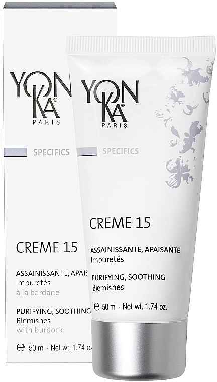 Antiseptic Face Cream - Yon-ka Specifics Purifying & Soothing Blemish Cream 15 — photo N2