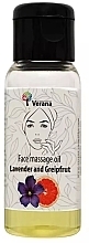 Fragrances, Perfumes, Cosmetics Lavender & Grapefruit Face Massage Oil - Verana Face Massage Oil Lavender & Grapefruit