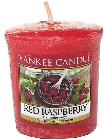 Yankee Candle - Red Raspberry Sampler Votive Candle — photo N1