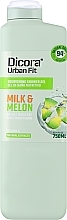 Fragrances, Perfumes, Cosmetics Shower Gel with Vitamin A "Melon and Milk" - Dicora