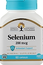 Dietary Supplement "Selenium", 60 tablets - Apnas Natural — photo N6