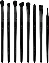 Makeup Brush Set, 12 pcs - Luvia Cosmetics Prime Vegan Pro Black Edition Brush Set — photo N3