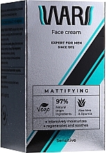 Mattifying Aloe & Prickly Pear Face Cream - Wars Expert For Men — photo N7