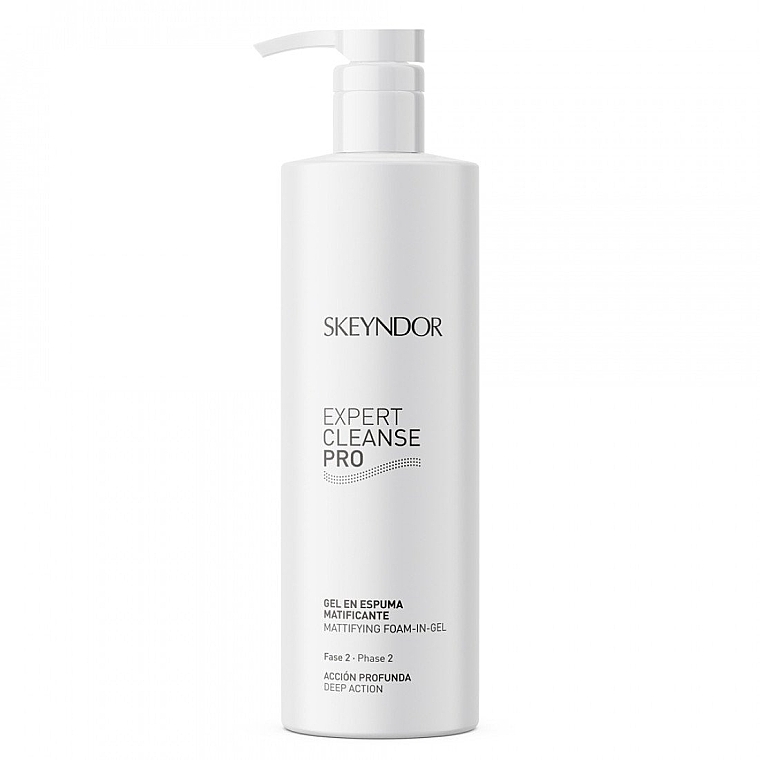 Mattifying Foam-in-Gel - Skeyndor Expert Cleanse Pro Mattifying Foam In Gel — photo N9