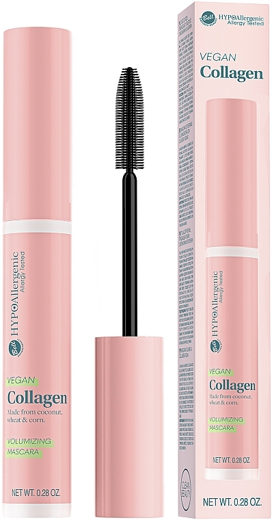 Mascara - Bell Hypoallergenic Vegan Collagen Volumizing Mascara — photo N1