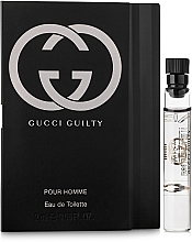 GIFT! Gucci Guilty Pour Homme - Eau de Toilette (sample) — photo N1