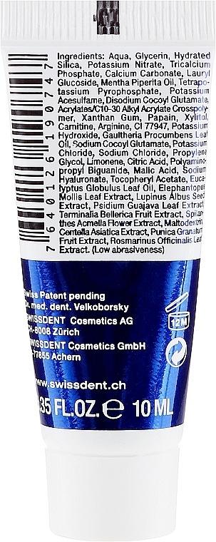 Toothpaste - SWISSDENT Biocare Wellness For Teeth And Gums Toothcream — photo N2