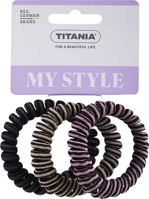 Anti Ziep Hair Tie, 4 cm - Titania — photo N1