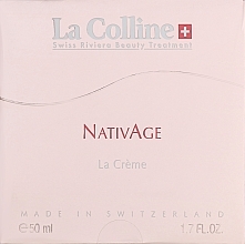 Anti-Aging Cream - La Colline NativAge Cream — photo N1