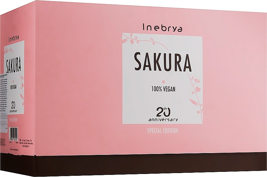 Set - Inebrya Sakura Restorative Kit (shm/300ml + mask/250ml + oil/50ml) — photo N1