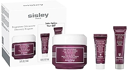 Fragrances, Perfumes, Cosmetics Set - Sisley Black Rose Discovery Program Set (f/cr/50ml + f/mask/10ml + b/emuls/15ml)