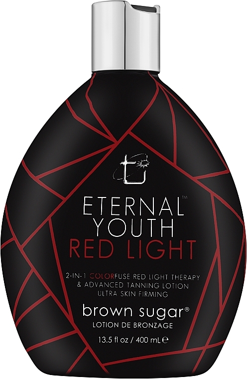 Anti-Aging Bronzing Cream - Brown Sugar Eternal Youth Red Light Tanning Lotion — photo N1