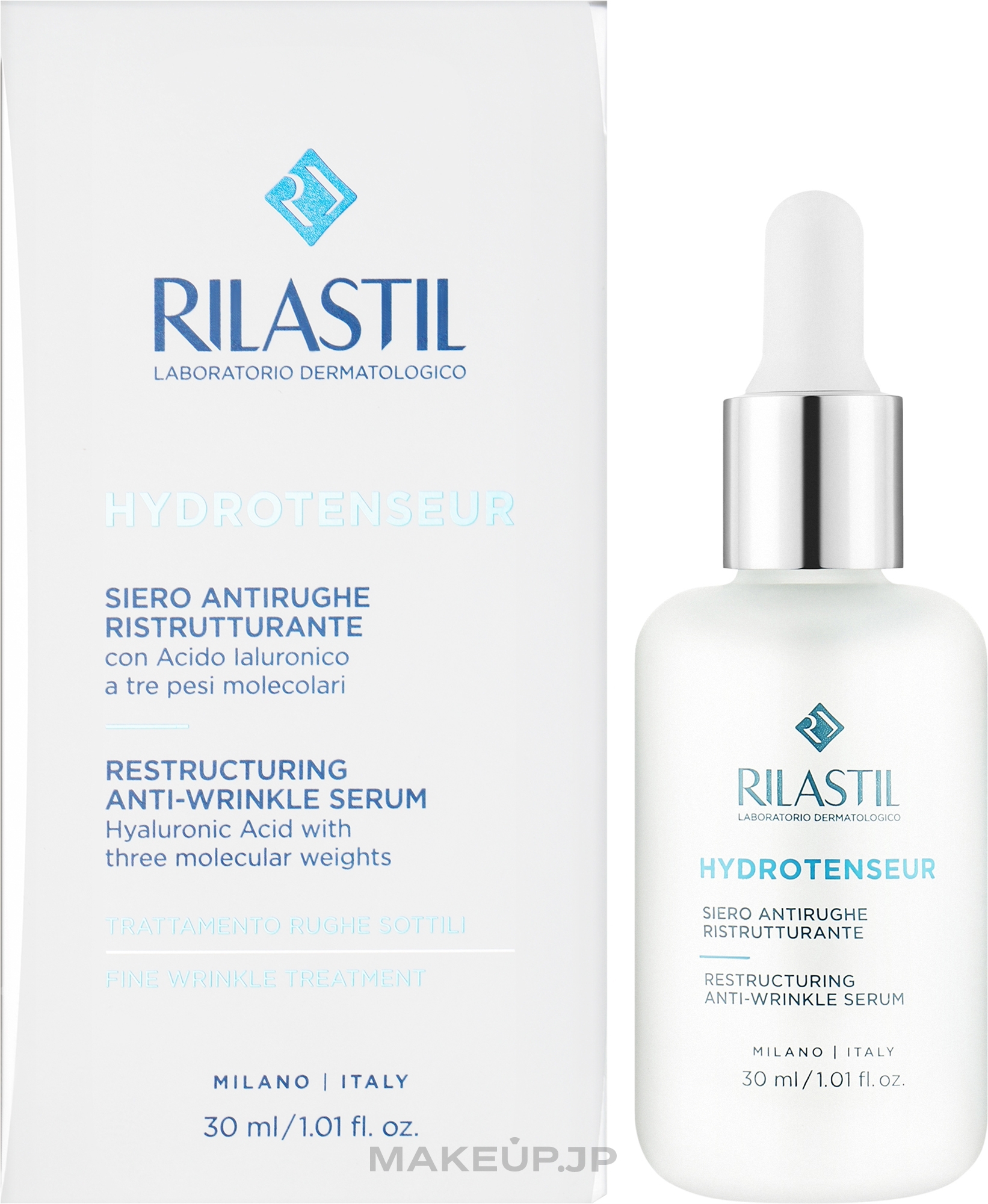 Face serum - Rilastil Hydrotenseur Restructuring Anti-wrinkle Serum — photo 30 ml