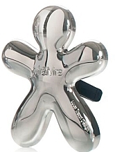 Fragrances, Perfumes, Cosmetics Mr&Mrs Fragrance NIKI Pure Metal Silver - Car Air Freshener