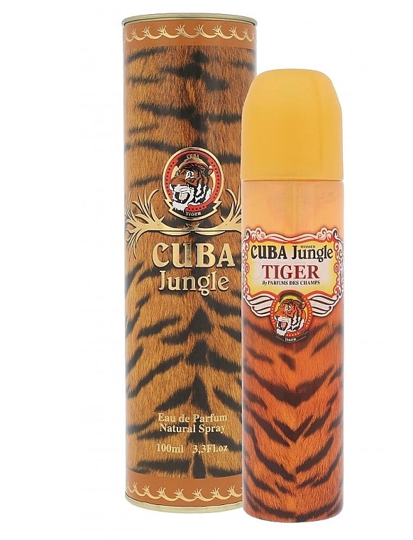 Cuba Jungle Tiger - Set (edp/100ml + edp/35ml + edp/15ml + b/spray/200ml + b/lot/200ml)	 — photo N4