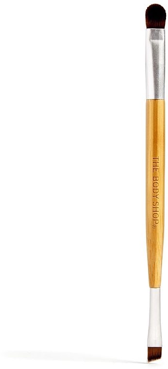 Double-Ended Eyeshadow Brush - The Body Shop Double-Ended Eyeshadow Brush — photo N2