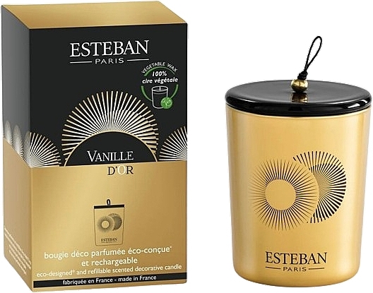 Esteban Vanille D'Or - Scented Candle — photo N1